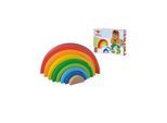 Eichhorn Wooden Stackable Rainbow 8 pcs.