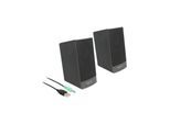 DeLOCK Speakers - for PC - Schwarz