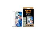 PanzerGlass Screen Protector Aluminum Frame iPhone 16 Pro | Ultra-Wide Fit