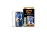 PanzerGlass Screen Protector Aluminum Frame iPhone 16 Plus | Ultra-Wide Fit