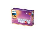 Philips LED-Lampe Spot 3.8W/922-927 (50W) 36° WarmGlow Dimmable 6-pack GU10