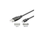 Pro USB-A USB Micro-B - 0.3m - Schwarz