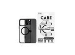 CARE by PanzerGlass Flagship Case Transparent Urban Combat w. Black MagSafe iPhone 15 Pro Max