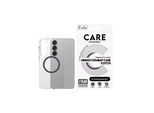 CARE by PanzerGlass Flagship Case Transparent Urban Combat w. Plum Purple QI Compatible Samsung Galaxy S25+