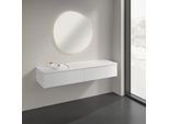 Villeroy und Boch Antao Sideboard K42100GF 160x26,8x50cm, Waschbeckenplattenfarbe Lack, glossy white lacquer