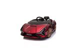 TPFLiving Elektro-Kinderauto Lamborghini Sian rot