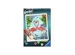Ravensburger CreArt Paint by Numbers - Flamingo Love