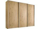 Schwebetürenschrank STAUD "Sinfonie Plus, edles Design in hochwertiger Qualität, Made in Germany", artisan eiche, B:249cm H:240cm T:68cm, Holzwerkstoff, Schränke, Schwebetürenschrank, Mit vier verschiedenen Ausstattungsvarianten