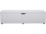 Hockerbank HOME AFFAIRE "Standard", grau (hellgrau), B:120cm H:42cm T:40cm, Struktur fein (100% Polyester) für Bett »Classico«, »Piazza«, »Premium« und »Vega«;Struktur (100% Polyester) für Bett »Crato« und »Lucina«;Struktur (60% Baumwolle, 40% Leinen) für Bett »Kiss«;Kunstleder für Bett »Natura«;Struktur (100% Polyester) für Bett »Nordica«, Hocker, Breite 120cm oder 160cm, auch als Garderobenbank