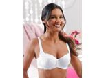 Push-up-BH SUSA, Damen, Gr. 95, Cup E, weiß, 56% Polyamid, 35% Baumwolle, 6% Polyester, 3% Elasthan, BHs Push-up-BH