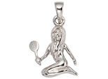 Sternzeichenanhänger JOBO "Anhänger Sternzeichen", silber 925, Schmuckanhänger, Damen, Jungfrau, Silber 925 (Sterlingsilber), 925 Silber rhodiniert