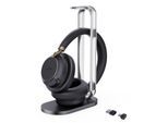 Yealink Headset BH 76 Plus mit Ladestation Teams Black USB-C/A