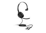Jabra Evolve2 50 UC Mono kabelgebundenes Headset, USB-C, USB-A