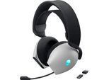 Alienware AW725H Wireless Gaming Headset, schwarz/weiß