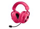 Headset Logitech-G Wireless GAMING PRO X 2 LIGHTSPEED magenta