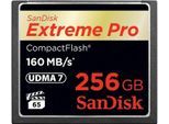SanDisk Extreme PRO CompactFlash Speicherkarte 256GB