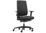 Dauphin Bürostuhl Indeed operator SLP, ID 7046_SLPP1 Stoff schwarz, Gestell schwarz