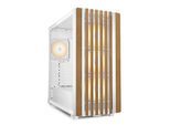 Sharkoon PC Gehäuse Rebel C70G RGB White ATX weiß