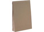 flexiPAK classic eco Doppelfixverschluss Faltentaschen ca. DIN B4 natur