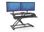 Fellowes Monitorständer Corsivo Sitz-Steh Workstation schwarz
