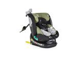 Moni Kindersitz Serengeti i-Size (40-150cm) Isofix, Kuscheltier, Nackenkissen grün