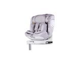 Chipolino Kindersitz Clima Air i-Size (40-150 cm) Isofix Lüftungs-Heizfunktion hellgrau