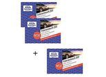 Fahrtenbuch AVERY® Zweckform 222-3P, Sonderaktion mit 3 x Fahrtenbuch 222, DIN A6 quer, von Rechtsexperten geprüft, mit Ausfüllhilfe, FSC®-Papier