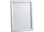 Alu-Klapprahmen, DIN A4, auf Gehrung, mit Anti-Reflex Folie, silber, B 240 x T 25 x H 327 mm