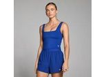MP Damen Active Square Neck Top - Elektrisch Blau - S