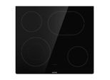Gorenje Kochfeld , Schwarz , Glas , 59.5x5.4x52 cm , Restwärmeanzeige je Kochzone , Küchen, Küchenelektrogeräte, Herde