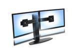 Ergotron Neo-Flex Dual Lift Standfuß für zwei Monitore bis 60,96 cm 24 Zoll schwarz