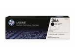 HP Original 36A Toner Doppelpack schwarz 2 x 2.000 Seiten (CB436AD)
