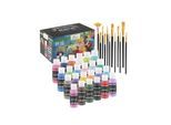 Creative Craft Group Acrylic paint. 24 * 59ml + 12 brushes