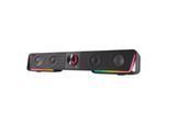SPEEDLINK GRAVITY RGB Stereo Soundbar, black