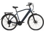 E-Bike ADORE "28" Alu Trekking E-Bike ATR-190 Heckmotor 50NM / 15Ah Dunkelblau matt" Gr. 55, schwarz (blau, schwarz), Elektrofahrräder, Herren, 55cm, 28 Zoll (71,12cm), Pedelec, Elektrofahrrad für Herren