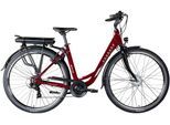 E-Bike ZÜNDAPP "Z503" Gr. 50, rot, Elektrofahrräder, Damen, 50cm, 28 Zoll (71,12cm), Pedelec, Elektrofahrrad für Damen und Herren