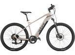 E-Bike ADORE "27,5" GV-650 Heckmotor 50NM / 15Ah Brushed Silver matt" Gr. 48, schwarz (silber, schwarz), Elektrofahrräder, Herren, 48cm, 27,5 Zoll (69,85cm), Pedelec, Elektrofahrrad für Damen und Herren, MTB