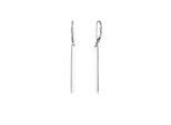 Paar Ohrhänger ELLI "Basic Hänger Geo Stab Look Schmuck Geschenk 925 Silber", silber, Ohrringe, Damen, onesize, ohne Stein, Silber 925 (Sterlingsilber)