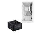 ADATA XPG PC-Gehäuse Invader X Midi-Tower ohne Lüfter weiß + Netzteil Kyber 750W