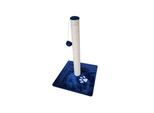 NYVI Katzen Kratzstamm Milano 63 cm groß Dunkelblau – Katzen Kratzbaum Sisal Kratz Säule