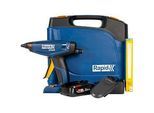 Klebepistole Rapid BGX500 Set, LED-Anzeige, ergonomischer Griff, inkl. Bosch Akku