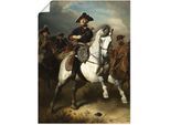 Wandbild ARTLAND "Friedrich der Grosse zu Pferde. 1861", bunt (farbe bild(er): bunt), B:45cm H:60cm, Papier, Bilder, Wandbild, als Leinwandbild, Poster in verschied. Grössen