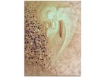 Leinwandbild ARTLAND "Engel I", beige (farbe bild(er): naturfarben), B:30cm H:40cm T:1,8cm, Bilder, Leinwandbild, auf Holzrahmen gespannt