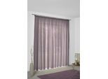 Vorhang WIRTH "Sunday" Gr. 5, lila, B:141cm H:255cm, Jacquard, Baumwolle, Polyester, Gardinen, Vorhang, nach Mass