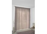 Vorhang WIRTH "Sunday" Gr. 1, braun, B:141cm H:145cm, Jacquard, Baumwolle, Polyester, Gardinen, Vorhang, nach Mass