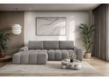 Ecksofa OTTO HOME "AZITA L-Form, 270 cm - OTTO. Verlässliche Qualität.", beige (taupe), B:270cm H:84cm T:166,5cm, 100% Polyester, Sofas, Ecksofa, wahlweise als Schlafsofa m. Bettkasten, Bubble-Optik