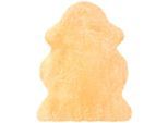 Fellteppich HEITMANN FELLE "Lammfell farbig - Premium Qualität", beige, B:78cm H:70mm L:120cm, Lammfell, Teppiche, Fellteppich, echtes Austral. Lammfell, besonders dicht & weich, verschiedene Größen
