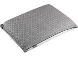 Nackenstützkissen DUNLOPILLO "Climate Control, NEUHEIT, in 40cm x 60cm x 13cm, Made in EU", weiß, neutral, B:40cm H:13cm L:60cm, Bezug: 60% Polyester, 40% Viskose. Bezug (oben): 60% Viskose, 40% Polyester. Bezug (unten): 100% Polyester. Füllung: 100% Polyurethan, Kopfkissen, Temperaturregulierendes Visko-Nackenstützkissen
