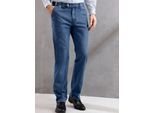 Bequeme Jeans CLASSIC, Herren, Gr. 24, Unterbauchgrößen, blau (blau, stone, washed), 98% Baumwolle, 2% Elasthan, unifarben, lang, Jeans