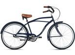 Cruiser DACAPO "Beachcruiser Herren 26" California Blau 3 Gänge RH 46 cm" Gr. 46, blau, blau, Fahrräder, 46cm, 26 Zoll (66,04cm) hinten: 26 Zoll (66,04cm)